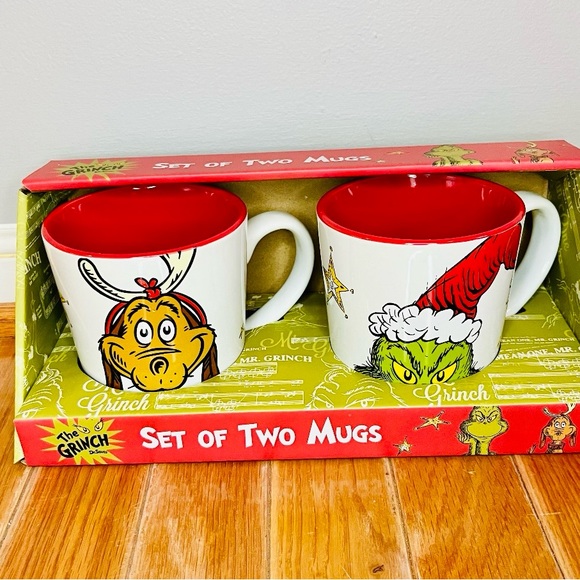 How the grinch stole christmas mug set - Picture 2 of 4